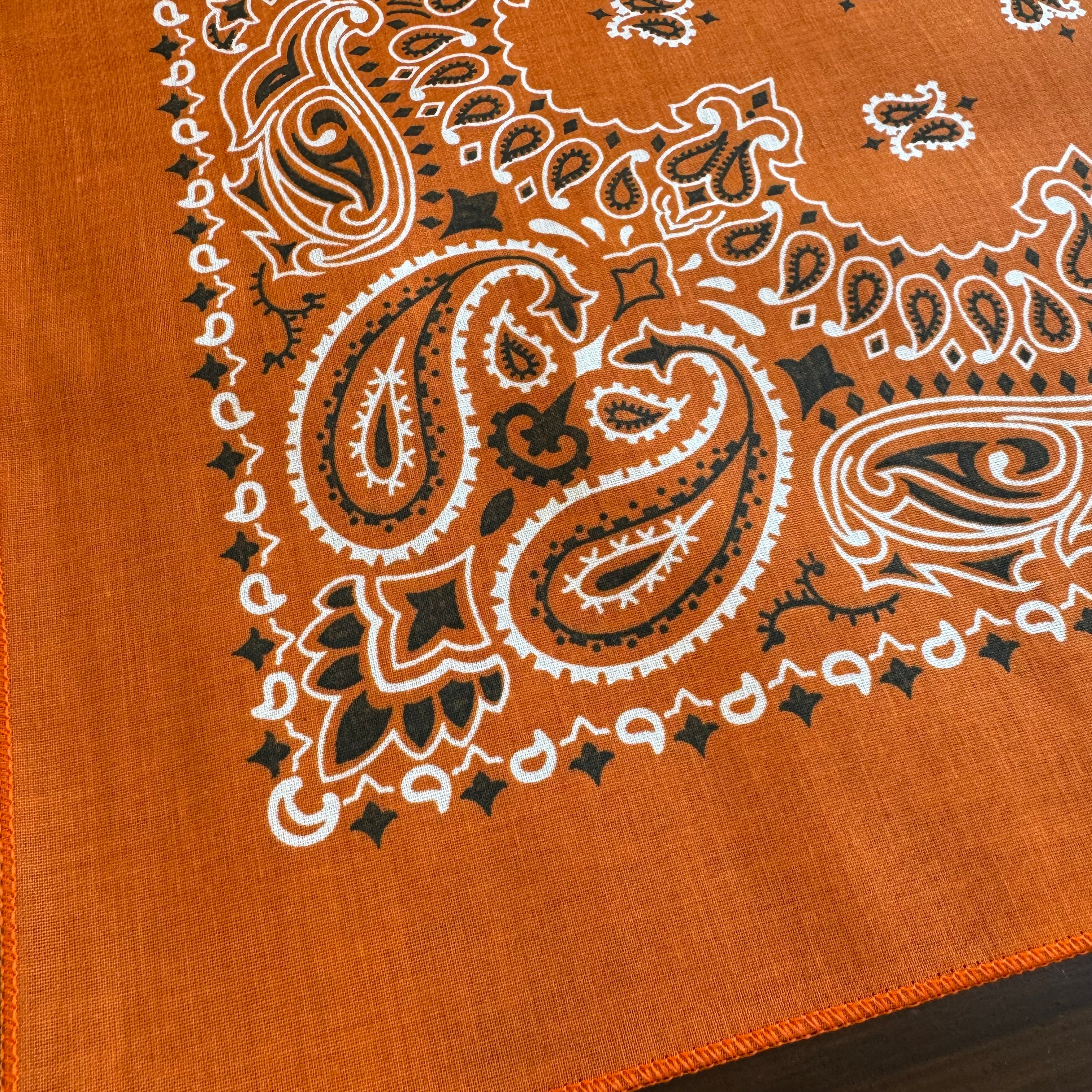 Burnt Orange Personalized Bandana | Rancho Sueño