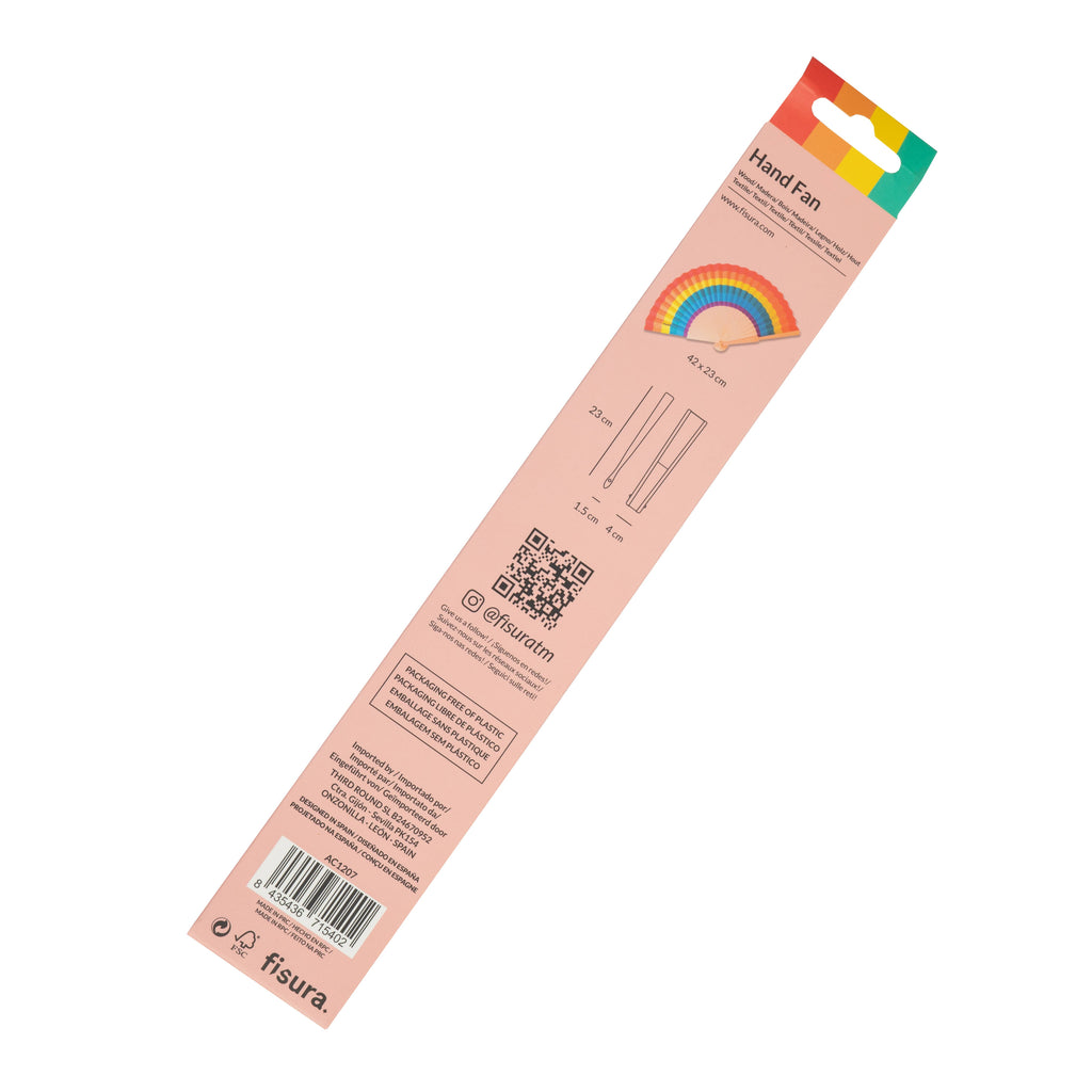 Fisura - “Rainbow” fan