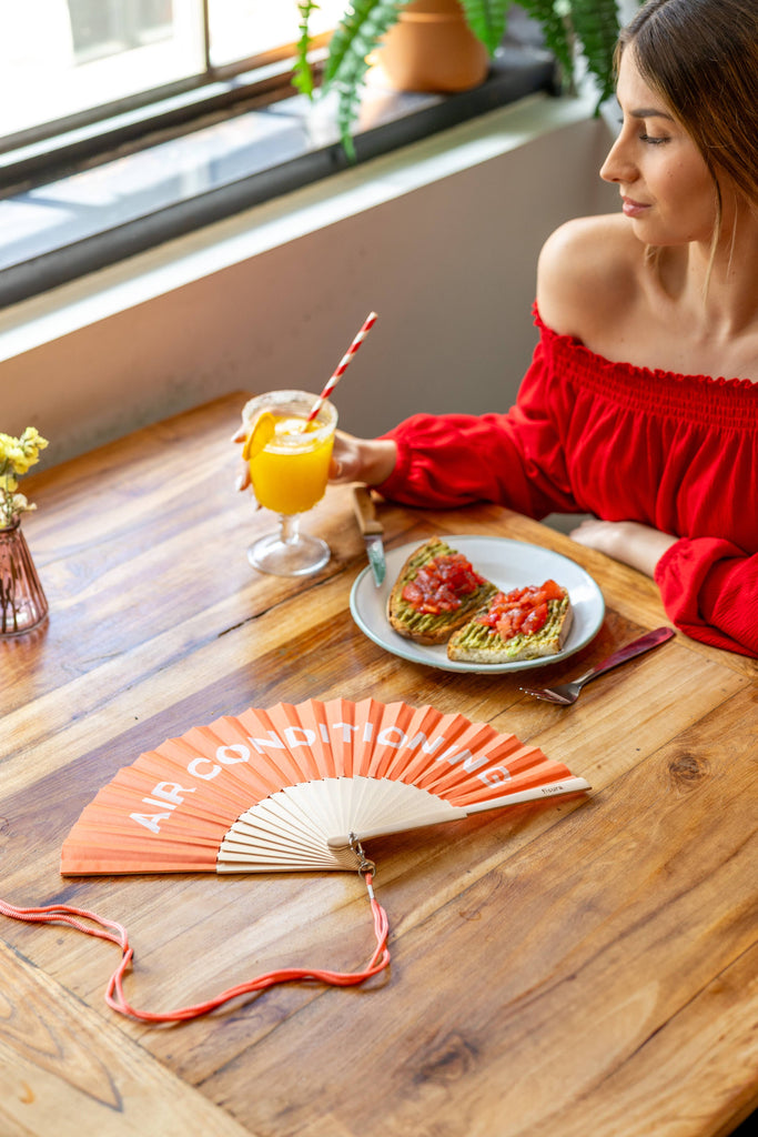 Fisura - Orange “air conditioning” fan