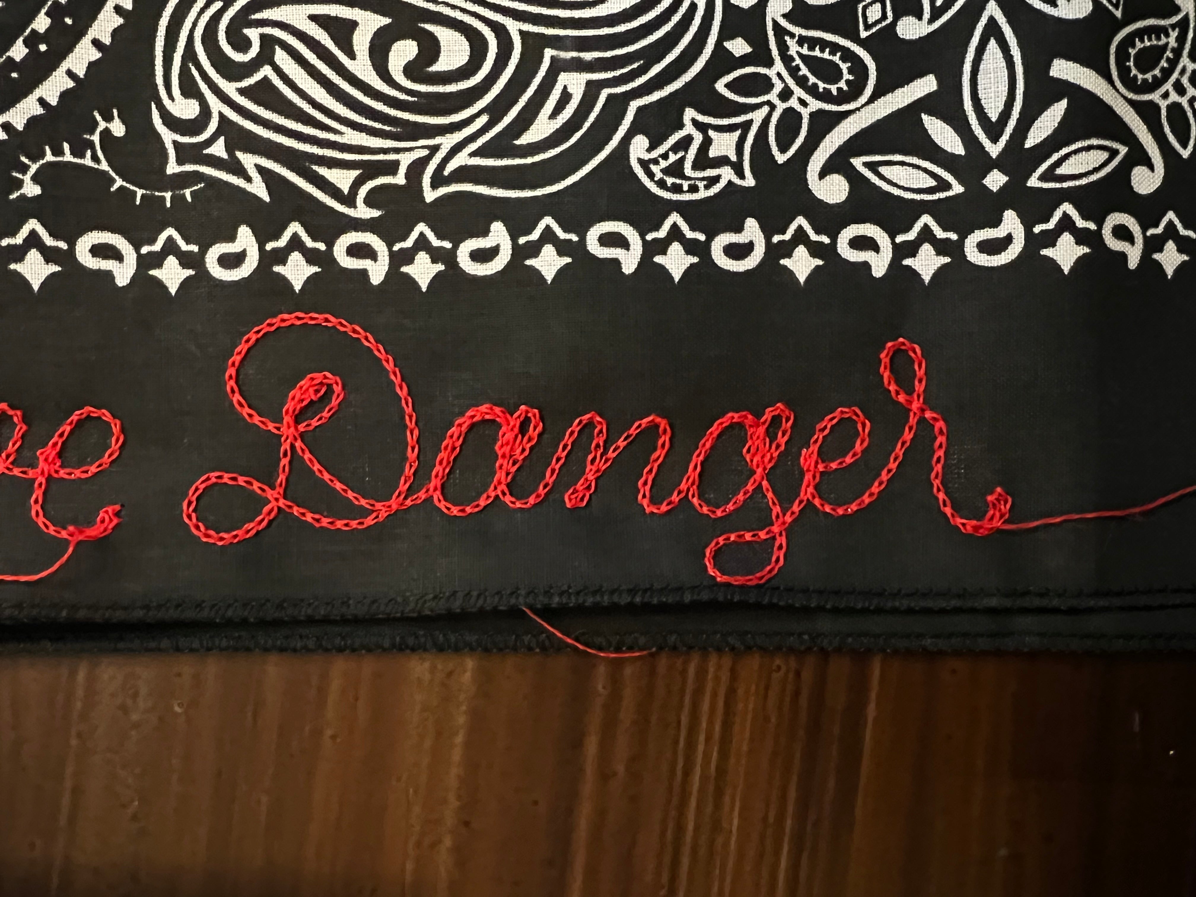 Black Classic Paisley Bandana | Rancho Sueño