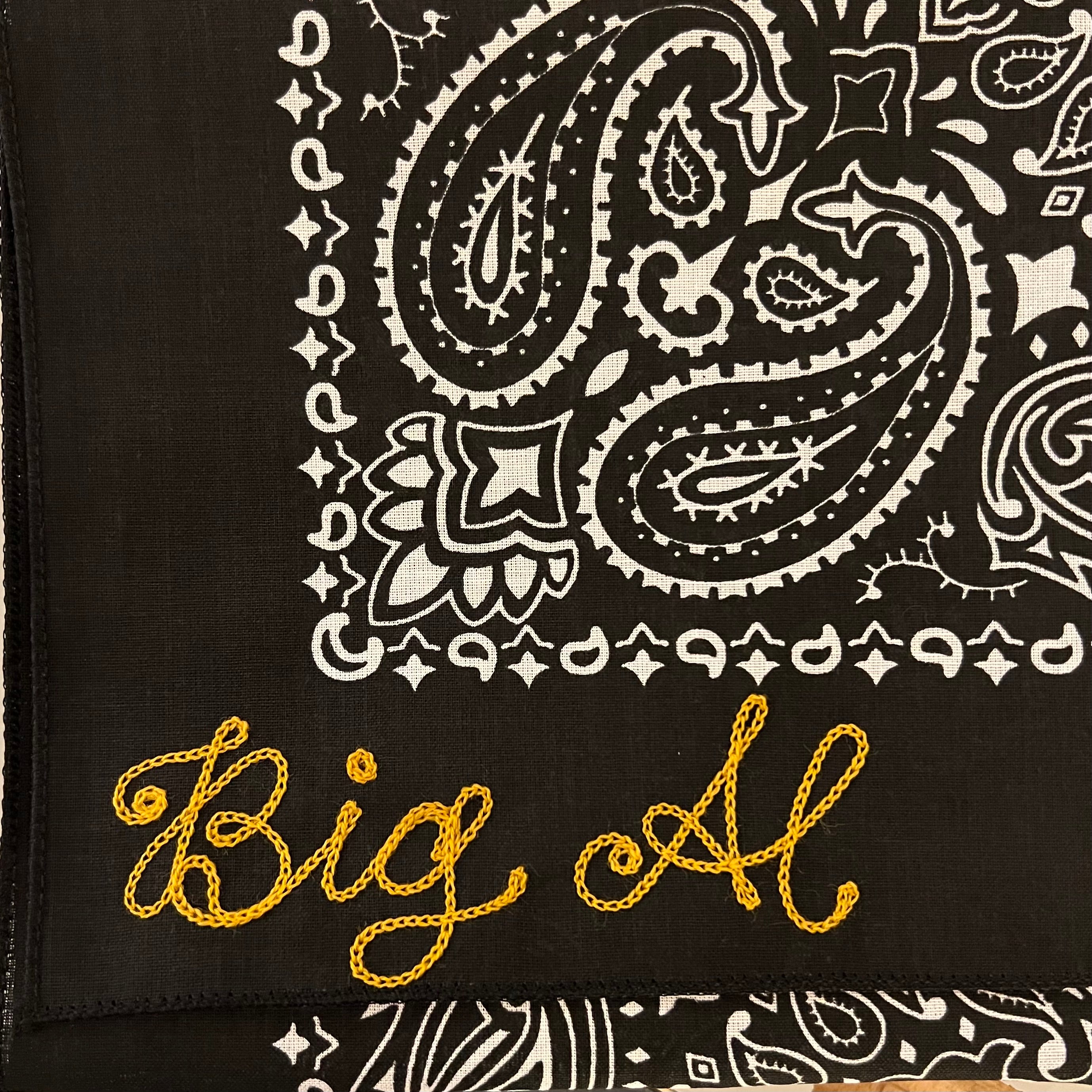 Black Classic Paisley Bandana | Rancho Sueño