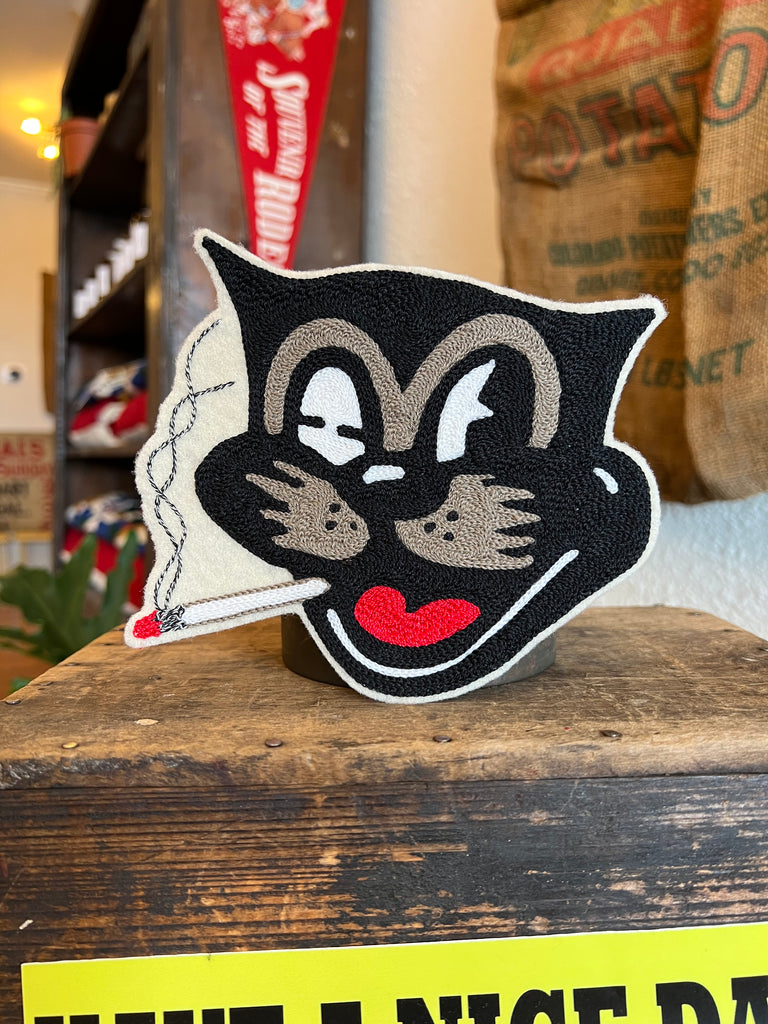 Smoking Cat Patch
