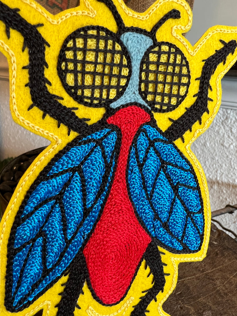 Supa Fly Chainstitched Patch
