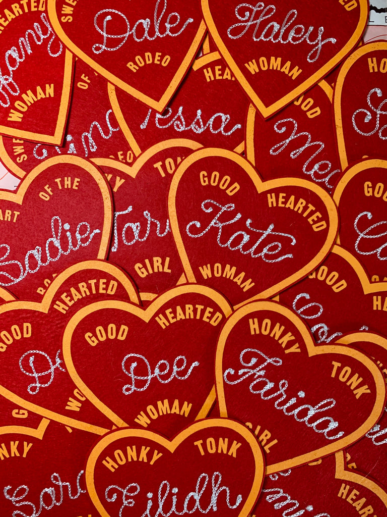 Sweetheart of the Rodeo Personalized Patch