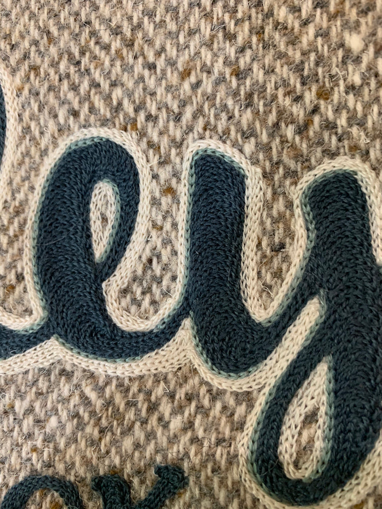 Shirley Live Stock Chainstitched Wool Over-Shirt
