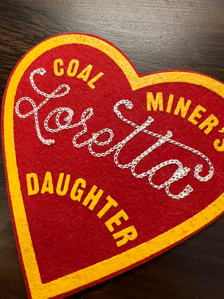 Coal Miner’s Daughter Personalized Patch