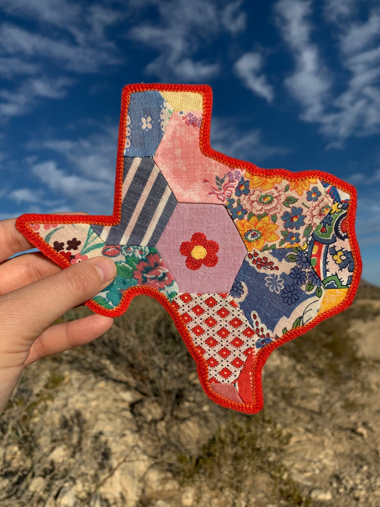 Ladybird Texas Quilt Patch