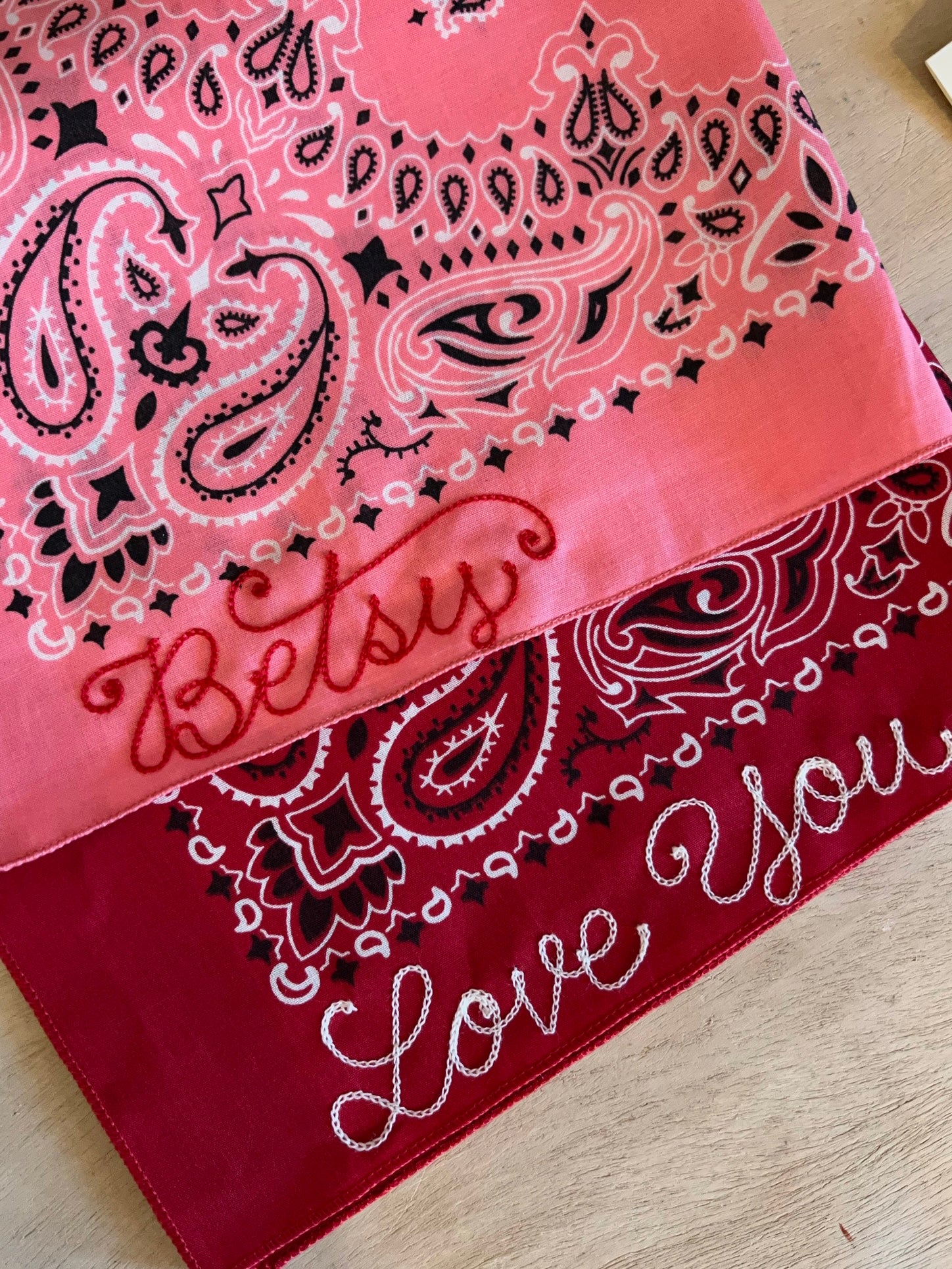 ⭐︎ぞうさん専用⭐︎HOORSENBUHS　 PAISLEY BANDANA HOORSENBUHS® | RED PAISLEY BANDANA