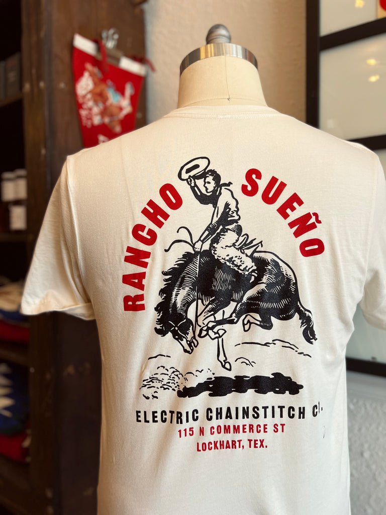 Rancho Sueño Bucking Horse Shirt Brick & Mortar Version